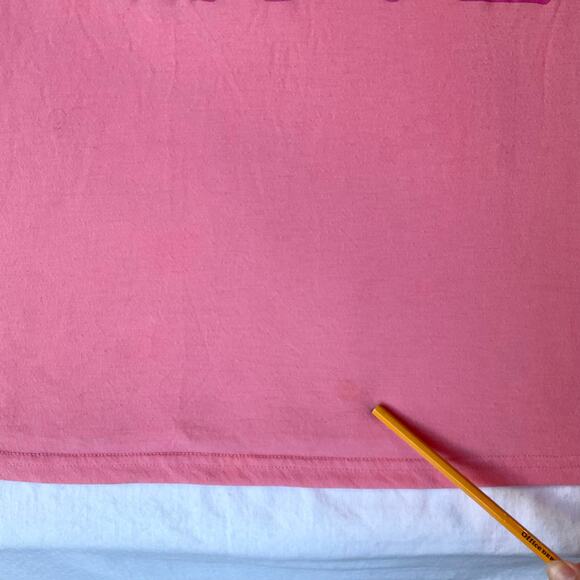 Bobbie Brooks Women Sleepwear Top size 1X Short Sleeve Stretchy Love Peach Pink - Picture 9 of 9